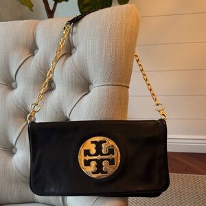 Striking Tory Burch Reva Shoulder Bag and Clutch